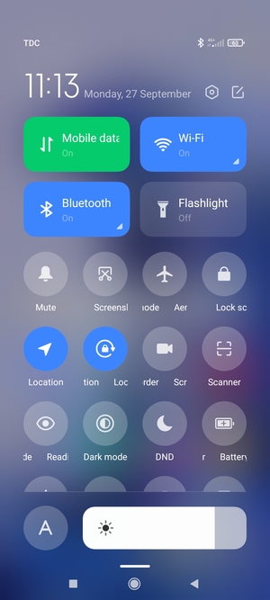 Turn off Wi-Fi and Bluetooth