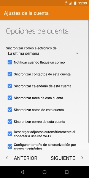 Seleccione SIGUIENTE