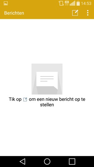 Selecteer de Menu-knop