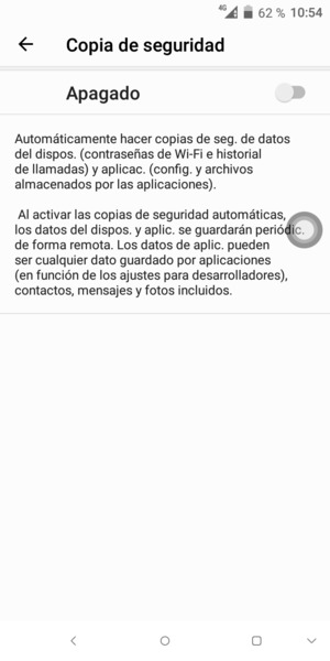 Active Copia de seguridad