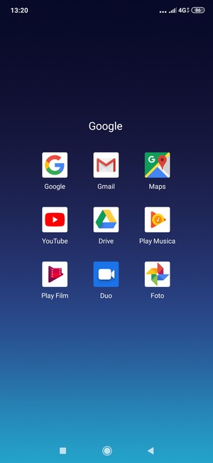 Seleziona Gmail