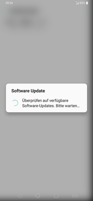Warten Sie, bis die Suche abgeschlossen ist
