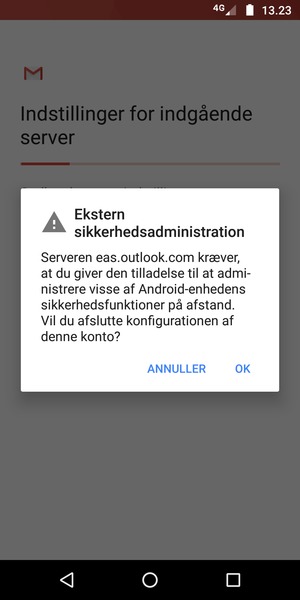 Vælg OK