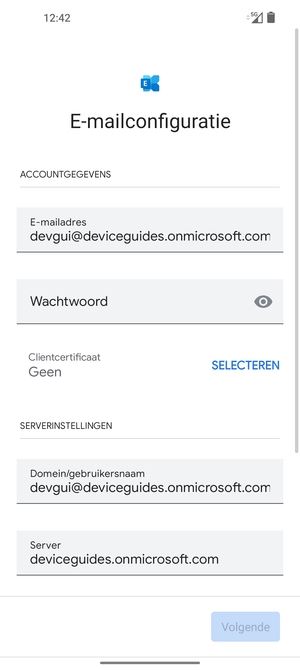 Voer uw wachtwoord in