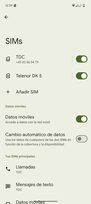 Su eSIM ya ha sido activado