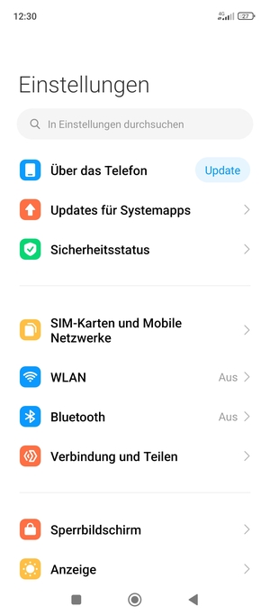 Wählen Sie WLAN