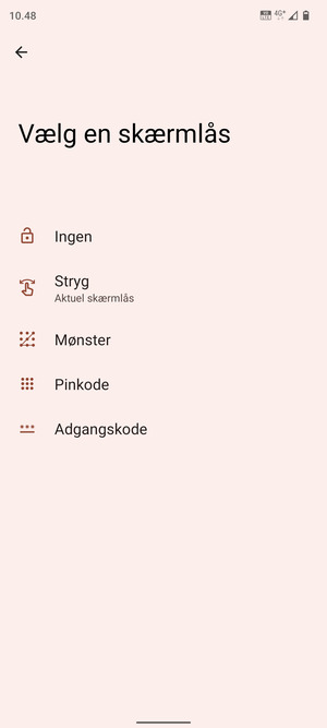 Vælg Mønster