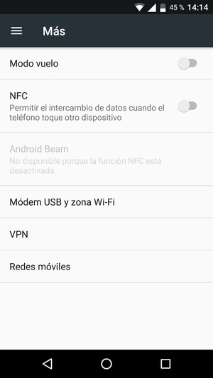 Seleccione Redes móviles