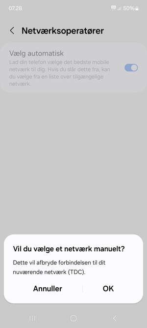 Vælg OK