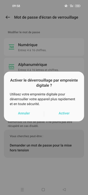 Sélectionnez votre option préférée