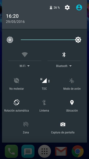 Desactive Wi-Fi y Bluetooth