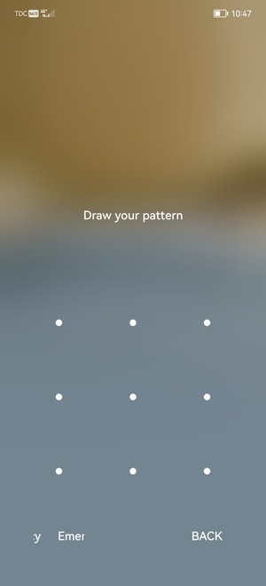 Your phone is now secure with a screen lock