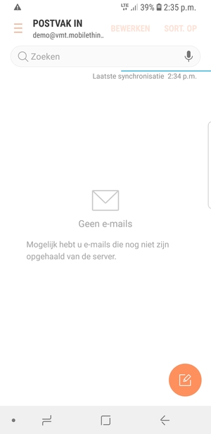 Uw account is klaar voor gebruik