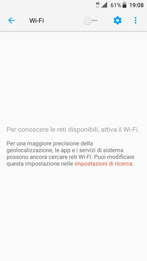 Attiva Wi-Fi