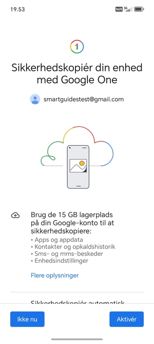 Vælg Aktivér