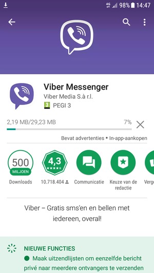 Wacht tot het installatieproces beëindigd is