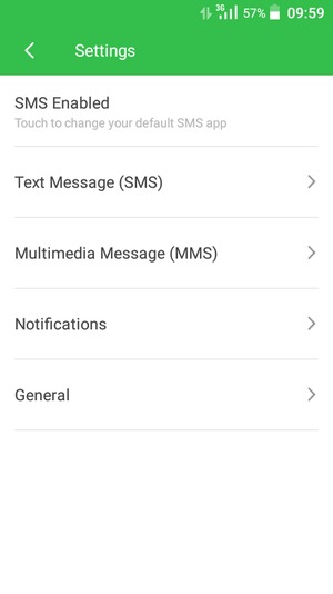 Select Text Message (SMS)