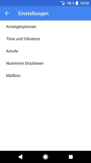 Wählen Sie Mailbox