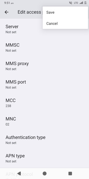 Select Save