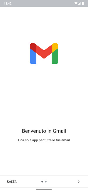 Seleziona AVANTI