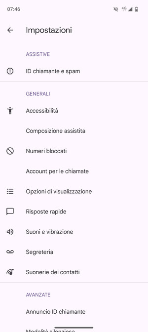 Seleziona Segreteria
