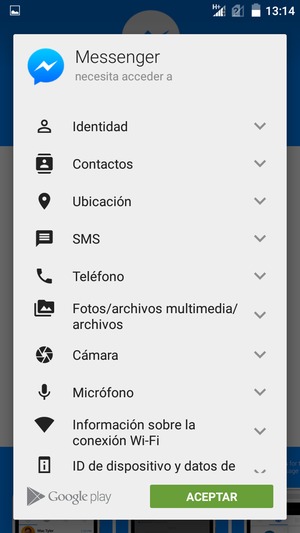 Seleccione ACEPTAR