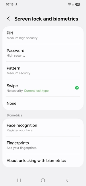 Select Pattern