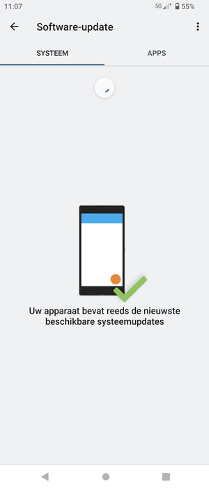 Wacht tot de zoekopdracht beëindigd is