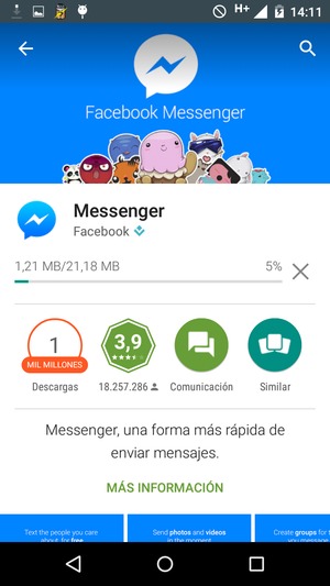 Espere a que el proceso de instalación finalice