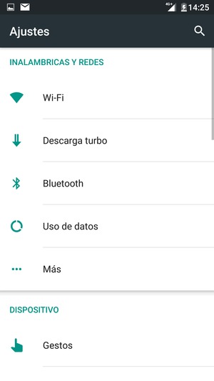Seleccione Wi-Fi