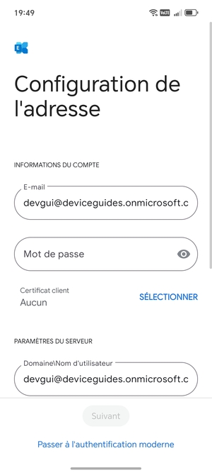 Saisissez votre mot de passe