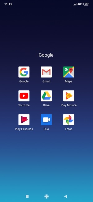 Seleccione Gmail