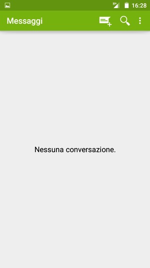 Seleziona il tasto Menu