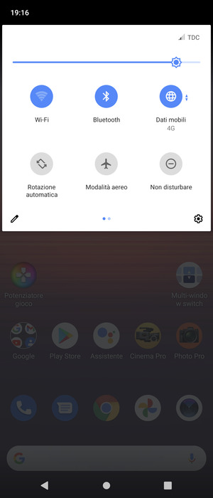 Disattiva Wi-Fi e Bluetooth