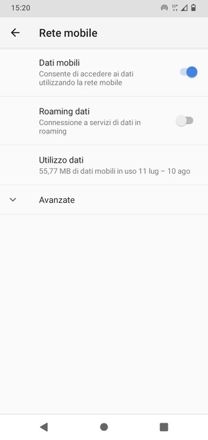 Seleziona Avanzate