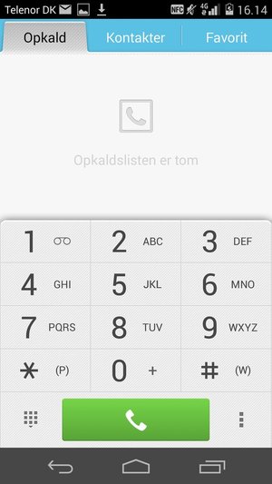 Vælg Menu-knappen
