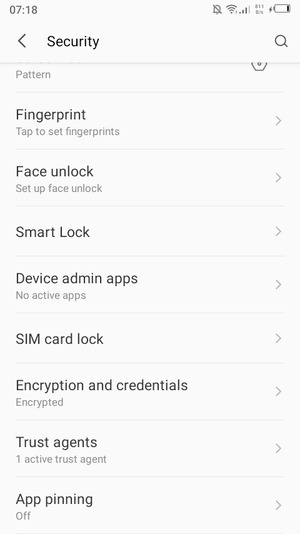 To change the PIN for the SIM card, go to the Security menu and select SIM card lock