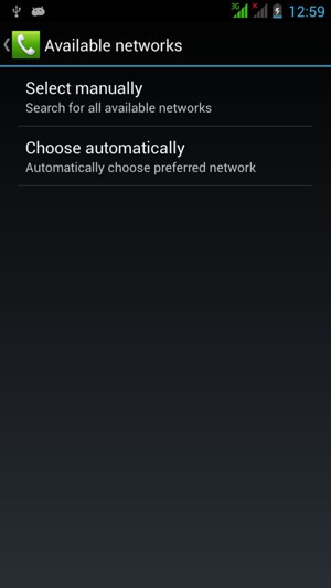 Select Select manually