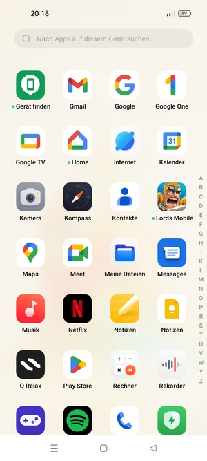 Wählen Sie Kontakte