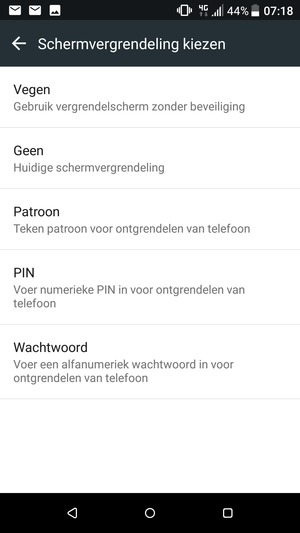 Selecteer Patroon