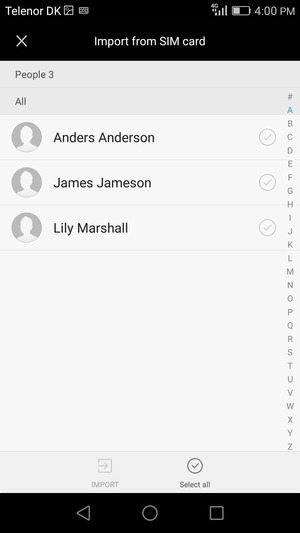 Select Select all