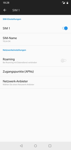 Wählen Sie Zugangspunkte (APNs)