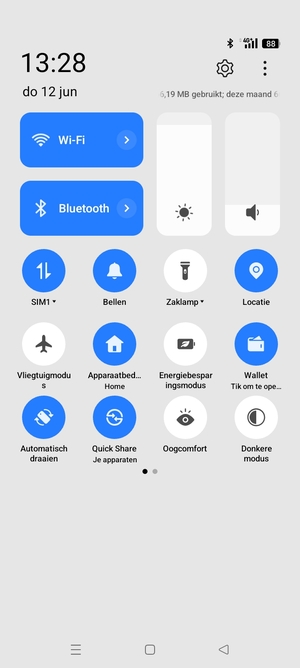 Schakel Wi-Fi en Bluetooth uit