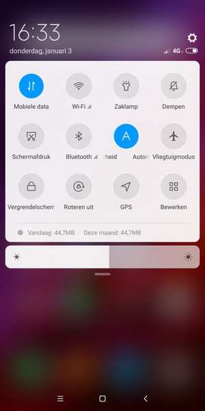Selecteer de Instellingen knop