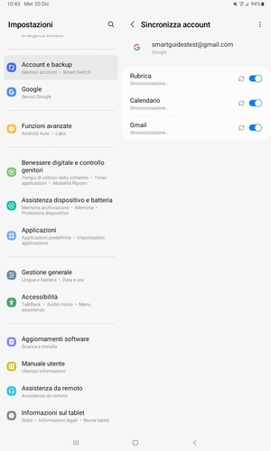 I tuoi contatti di Google verranno ora sincronizzati con il tuo Galaxy