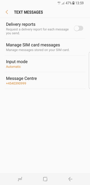 Select Message Centre
