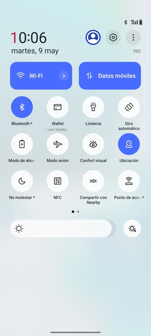 Desactive Wi-Fi y Bluetooth