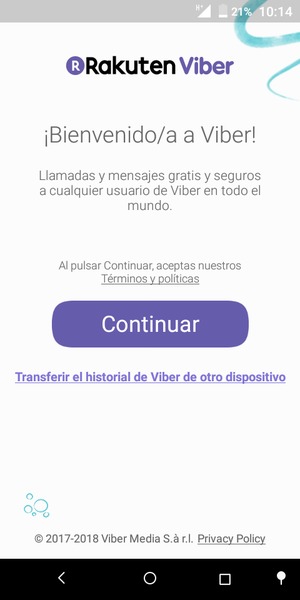 Su aplicación está lista para usar