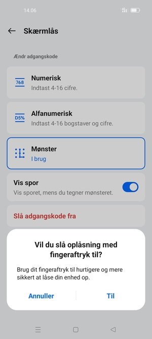 Vælg din foretrukne mulighed