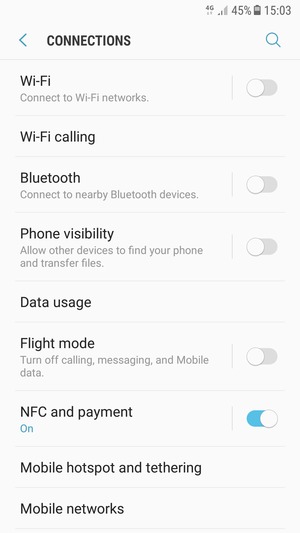 Select Wi-Fi